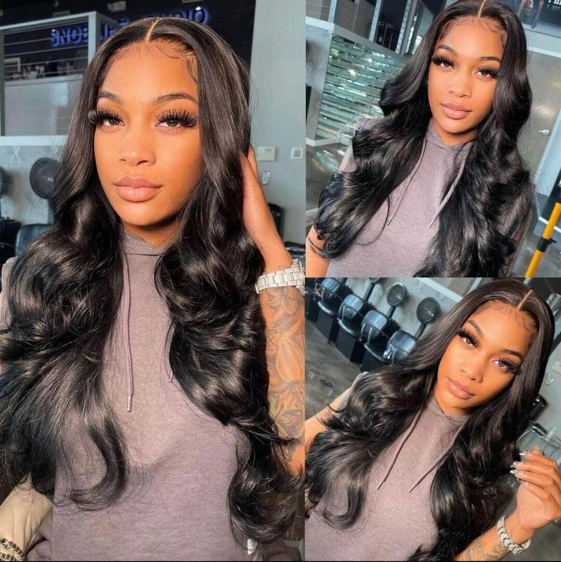 Body Wave 13x4 Human Hair Lace Wig โ Pre-Bleached Knots & Invisible HD Lace | AKISS BEAUTY