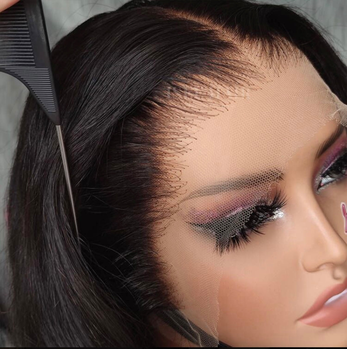 Silky Straight Human Hair Wig – Pre-Bleached Knots & Invisible HD Lace Front | AKISS BEAUTY