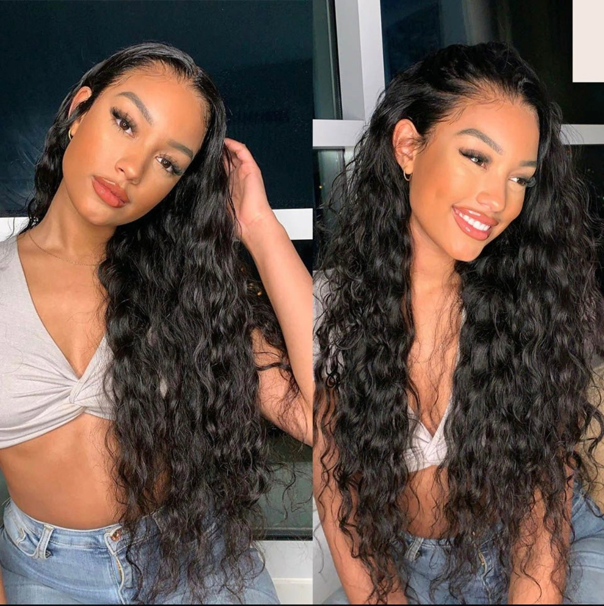 Loose Deep Human Hair Wig – Invisible HD Lace Front Wig | AKISS BEAUTY