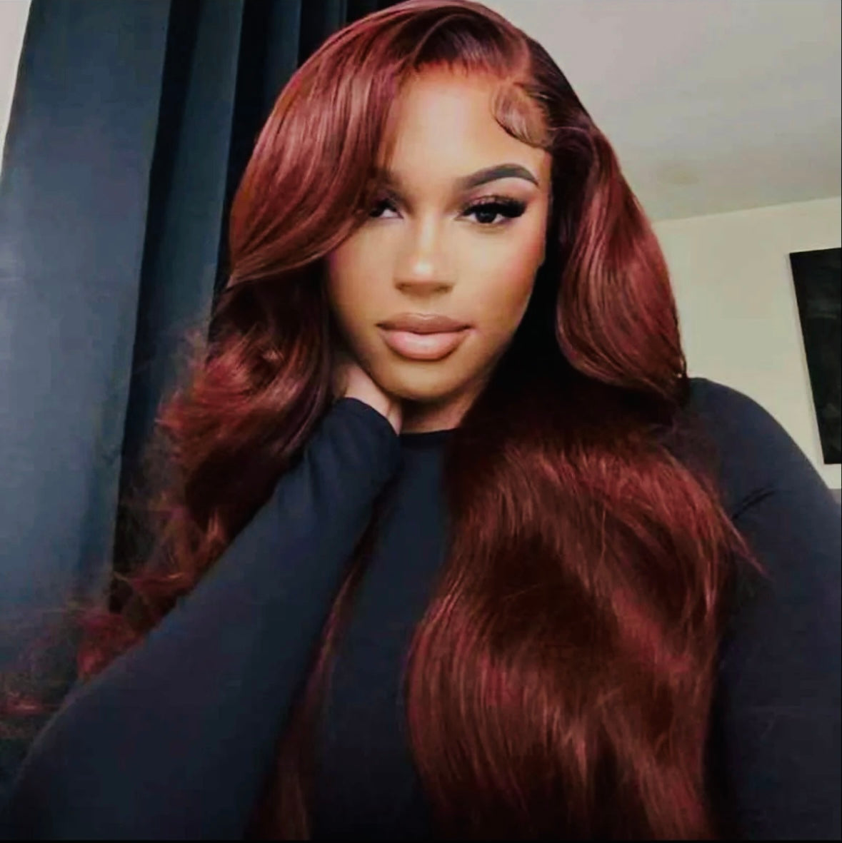 Body Wave Reddish Brown Lace Wig | AKISS BEAUTY