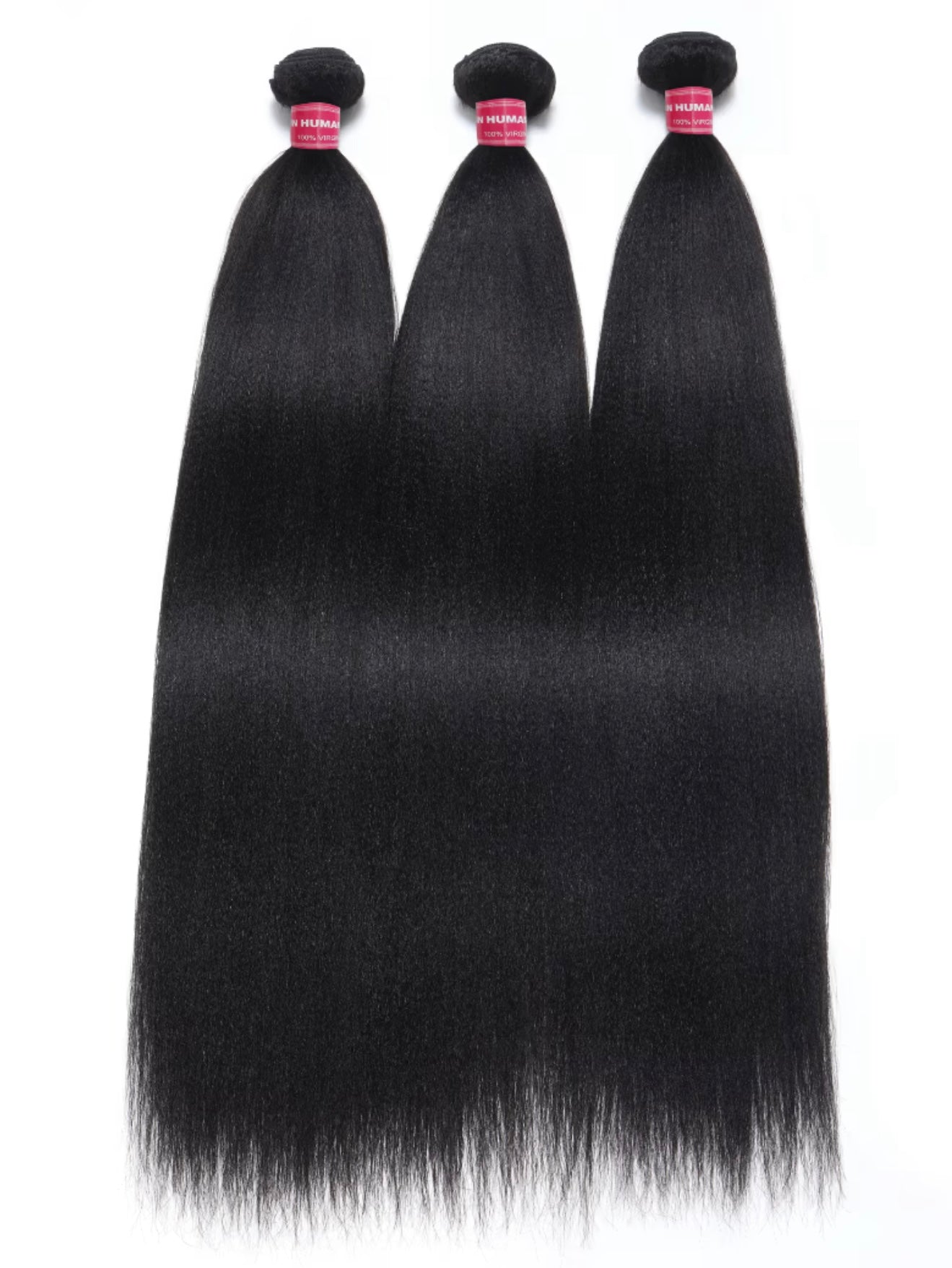 Kinky Straight / Yaki Straight Bundle Deal | 100% Virgin Hair – AKISS BEAUTY