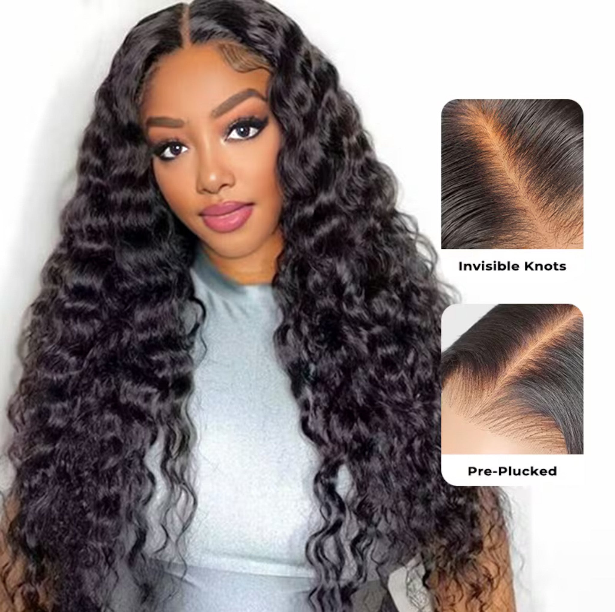 Loose Deep Wear & Go Glueless Wig – Pre-Bleached Tiny Knots | AKISS BEAUTY