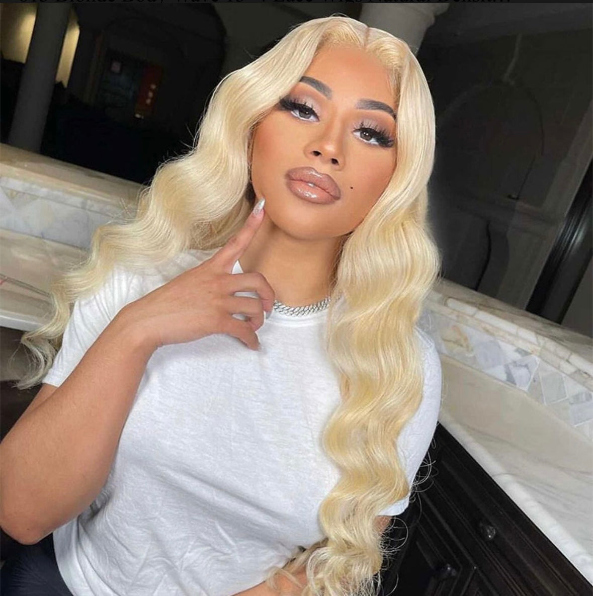 Body Wave 613 Blonde Lace Wig with Natural Hairline | AKISS BEAUTY