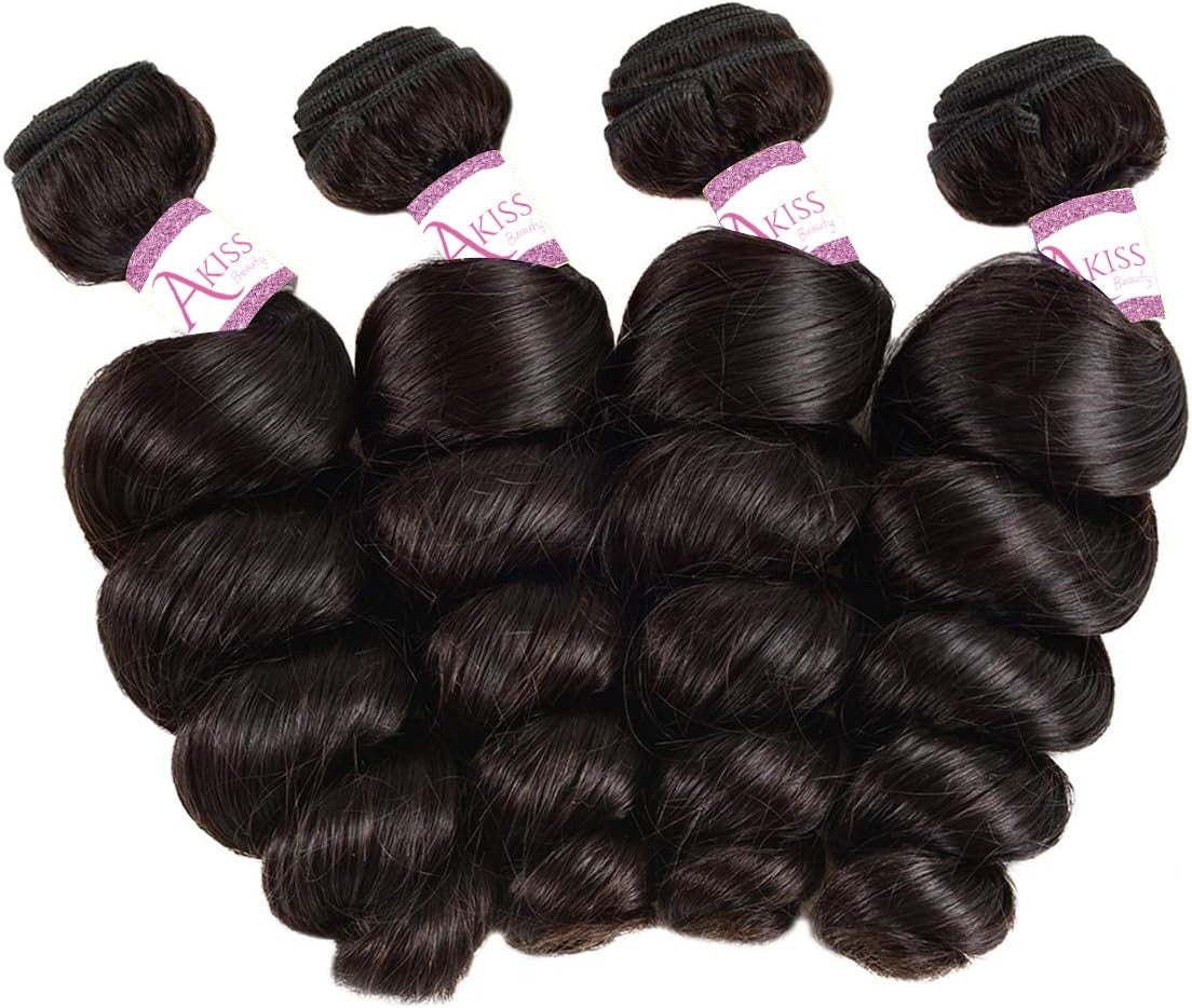 Loose Wave Bundle Deal | 100% Virgin Human Hair – AKISS BEAUTY