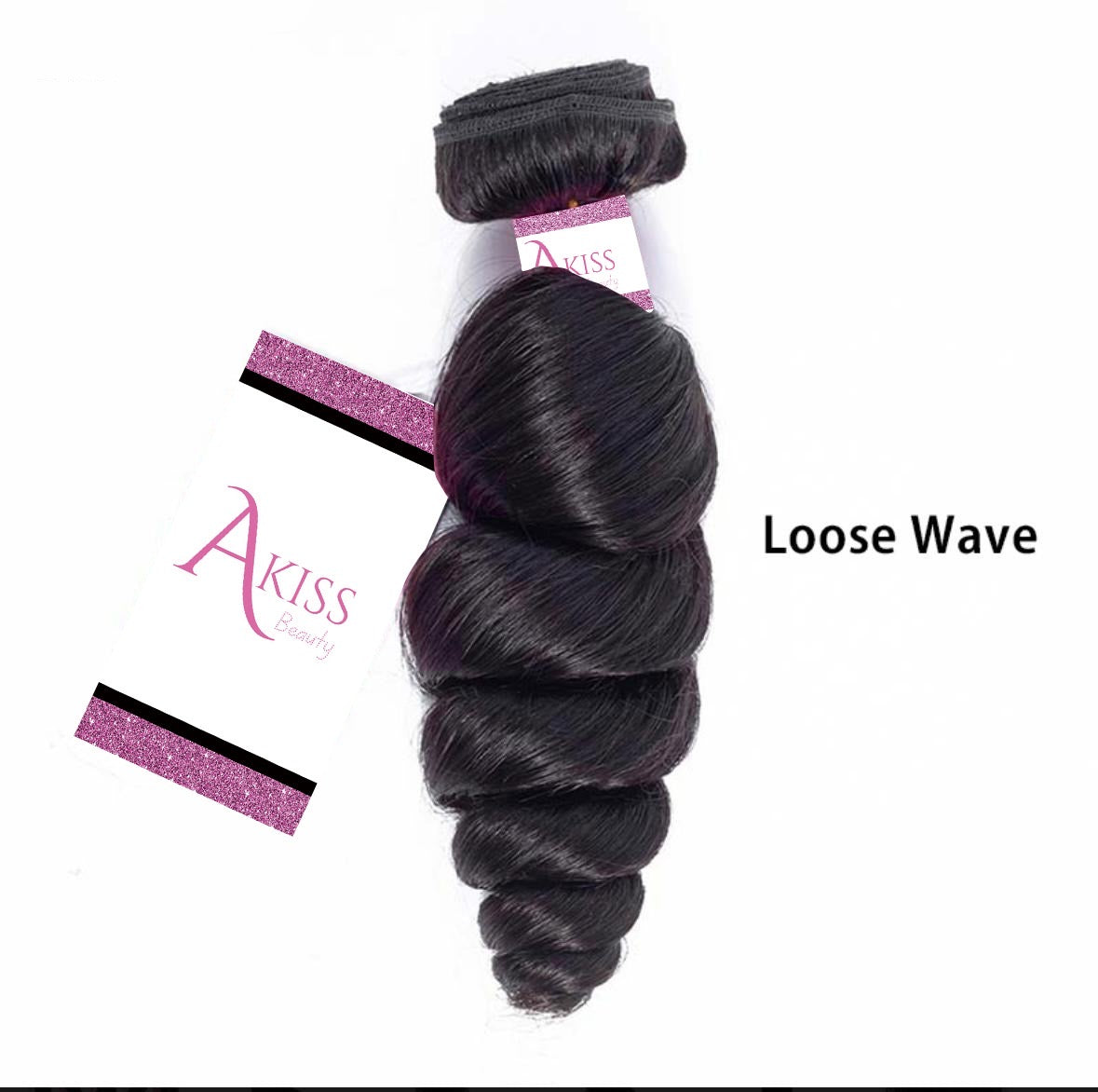 Loose Wave Human Hair Bundles with Frontal | 100% Virgin Hair – AKISS BEAUTY