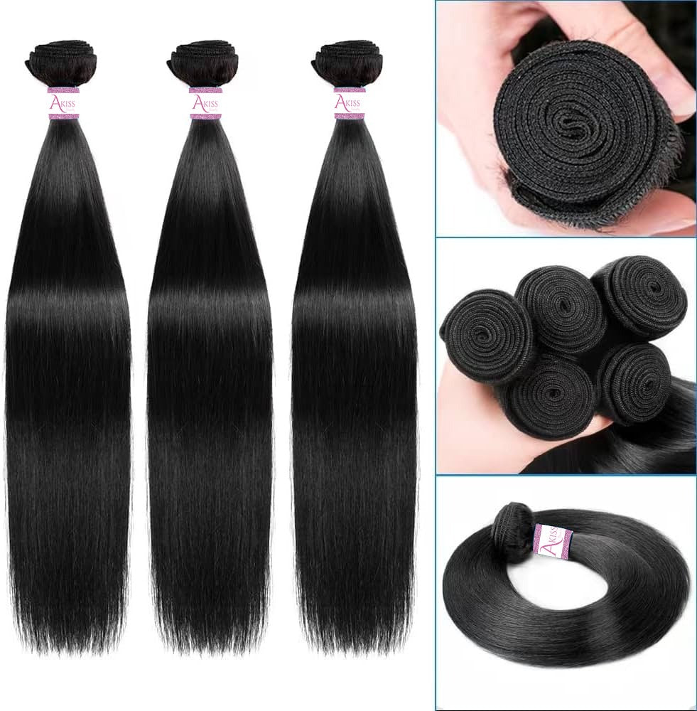 Straight Hair Bundle Deal | 100% Unprocessed Virgin Hair – AKISS BEAUTY