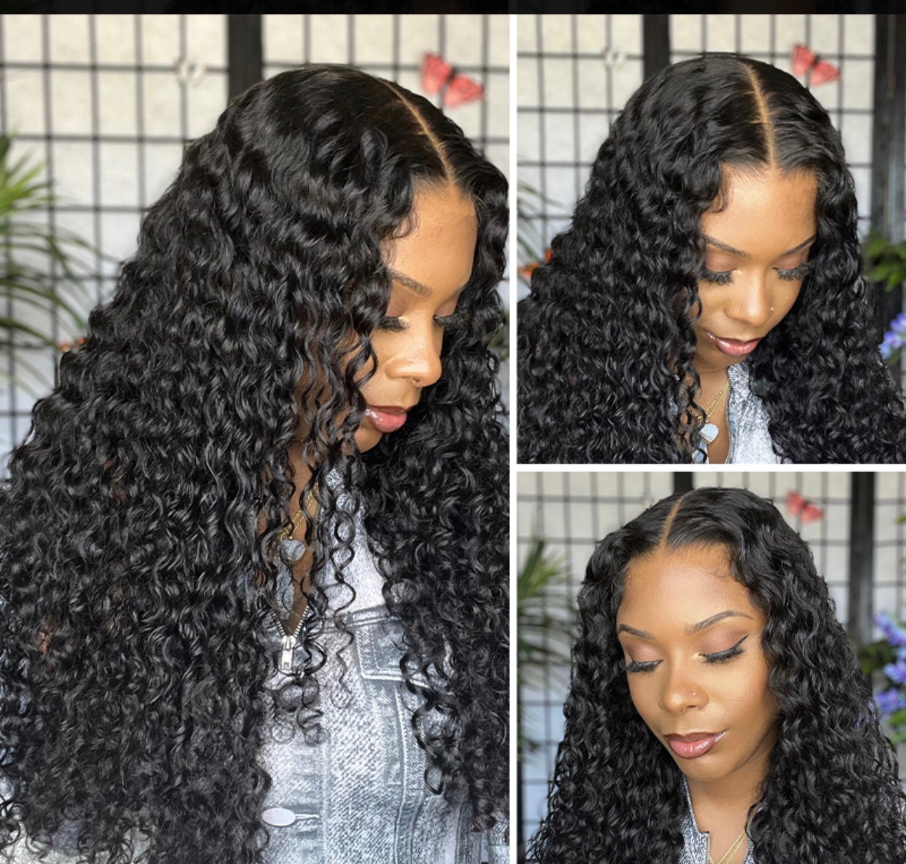 Perruque Lace Front HD 13x4 Cheveux Humains 100% – Onde D&