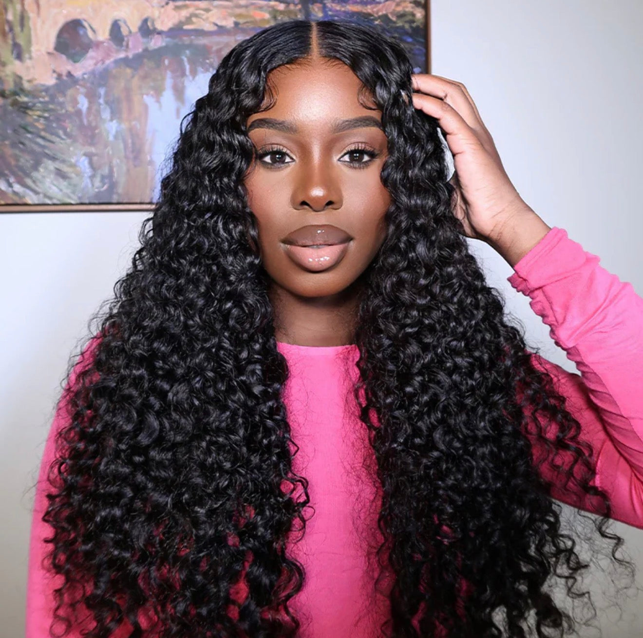 Perruque Lace Front HD 13x4 Cheveux Humains 100% – Onde D&