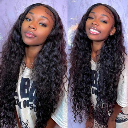 Loose Deep Human Hair Wig – Invisible HD Lace Front Wig | AKISS BEAUTY