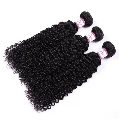 Deep Curly &amp; Natural Wave Bundle Deal | 100% Virgin Hair – AKISS BEAUTY