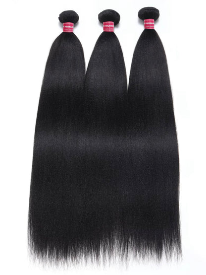 Kinky Straight / Yaki Straight Bundle Deal | 100% Virgin Hair – AKISS BEAUTY