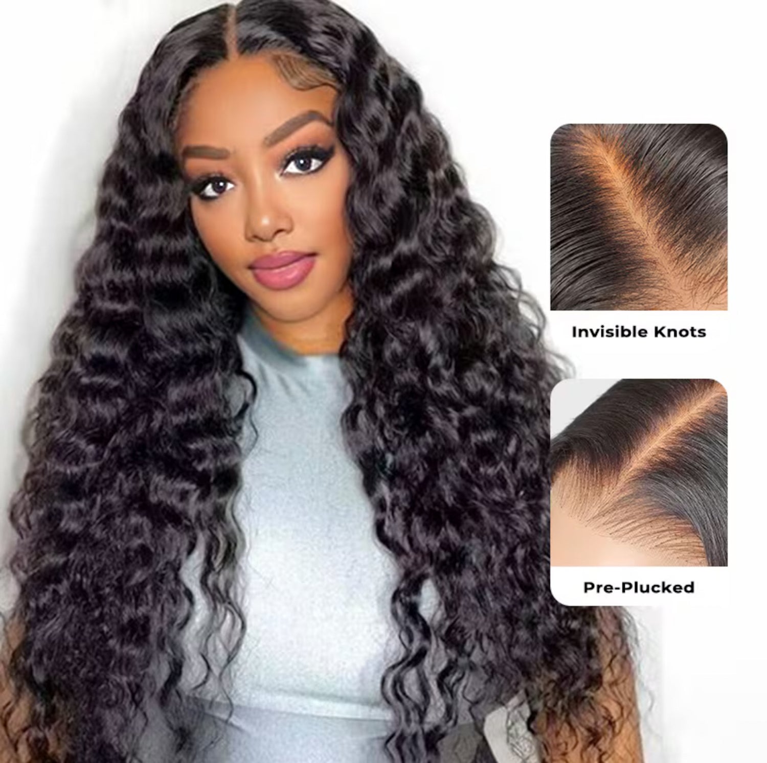 Loose Deep Wear &amp; Go Glueless Wig – Pre-Bleached Tiny Knots | AKISS BEAUTY