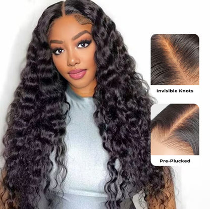 Loose Deep Wear &amp; Go Glueless Wig – Pre-Bleached Tiny Knots | AKISS BEAUTY