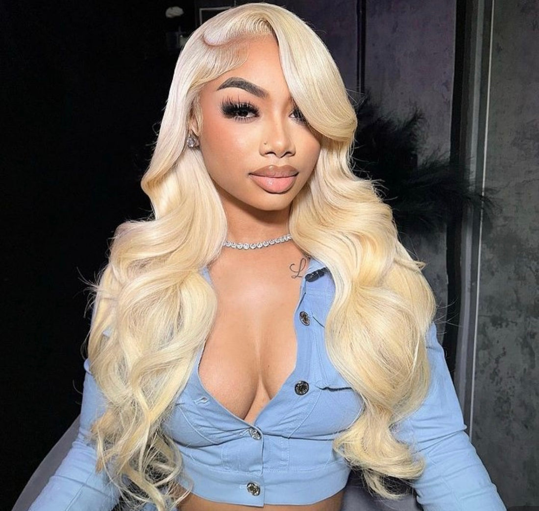 Body Wave 613 Blonde Lace Wig with Natural Hairline | AKISS BEAUTY