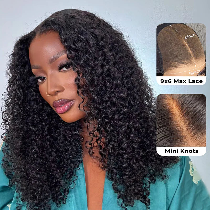 Deep Wave Wear &amp; Go Glue-less Wig – Pre-Bleached Tiny Knots | AKISS BEAUTY