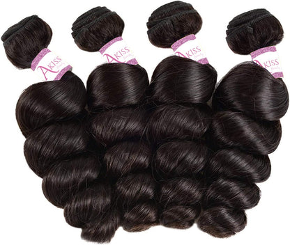 Loose Wave Bundle Deal | 100% Virgin Human Hair – AKISS BEAUTY