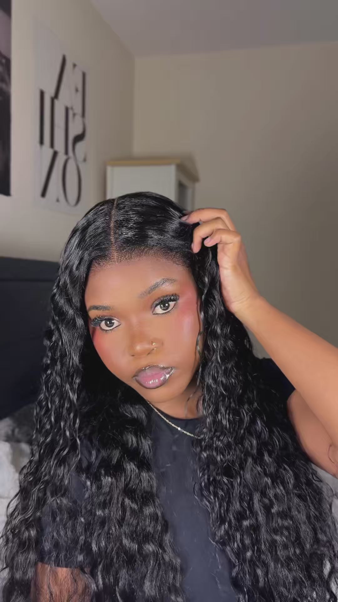 Akiss Loose Wave Glue-less Wig – 100% Human Hair