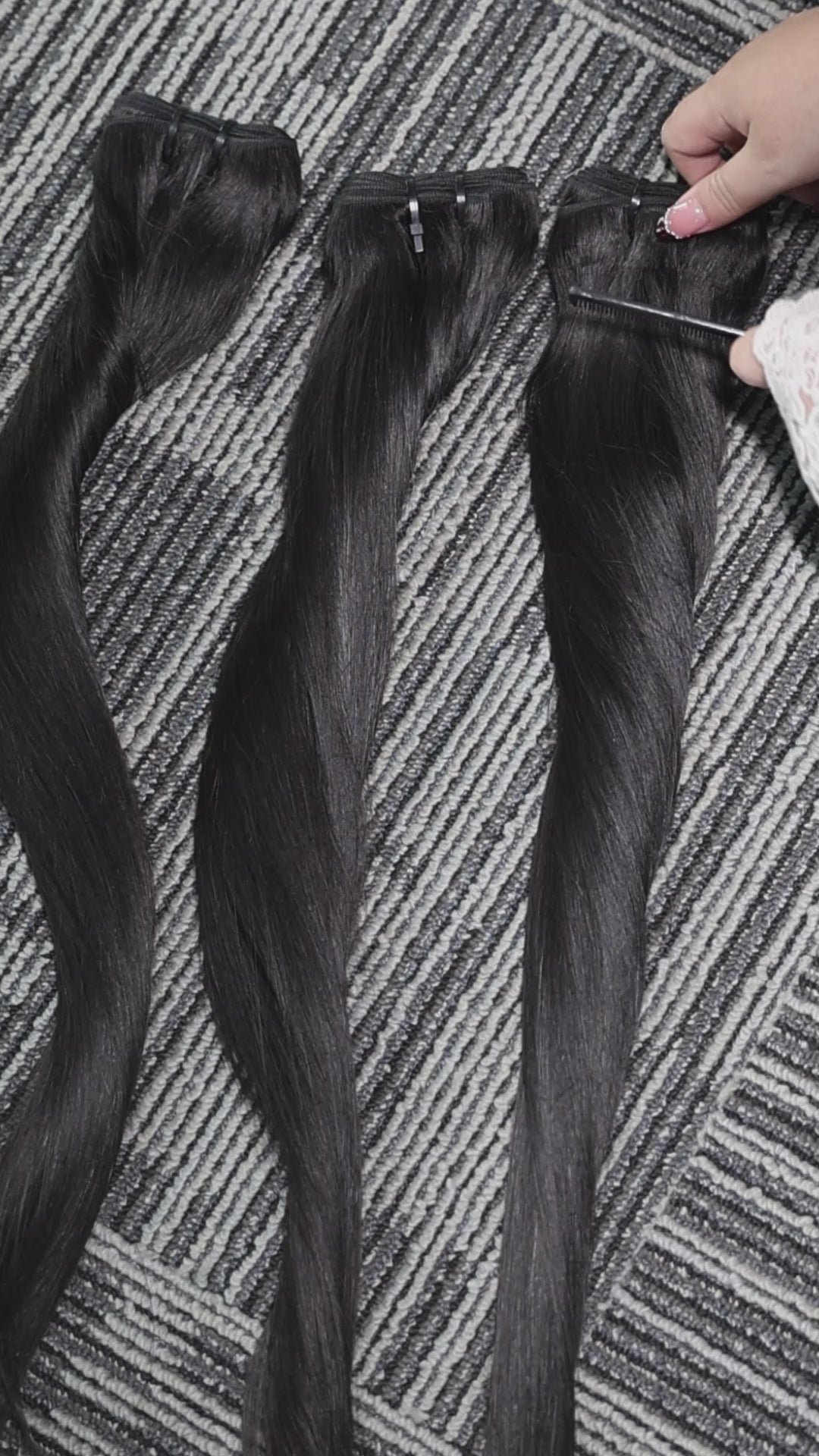 Straight Hair Bundles – 100% Human Hair