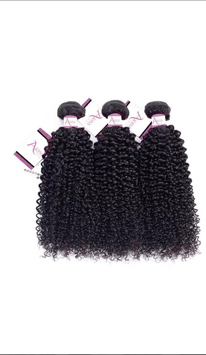 Kinky Curly Bundle Deal | Soft, Bouncy 100% Virgin Human Hair – AKISS BEAUTY